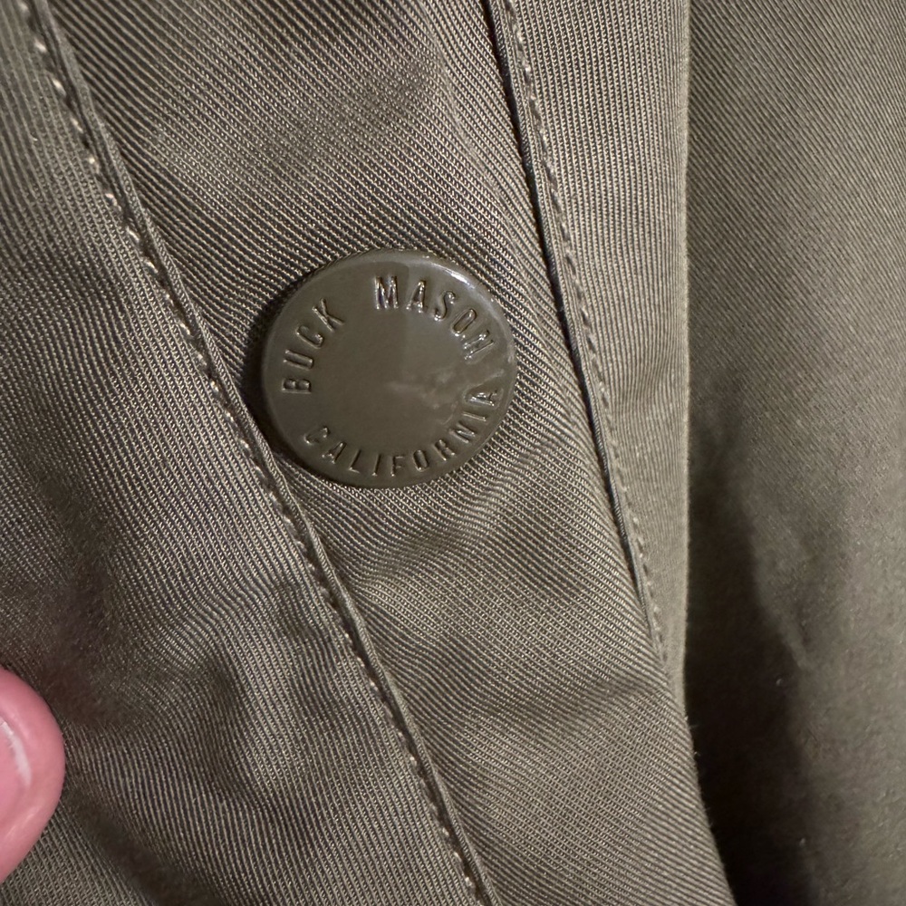 Buck Mason bomber jacket